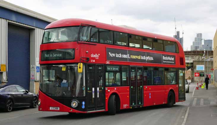 Abellio Wright New Routemaster LT168